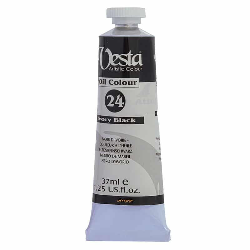 رنگ روغن 37 میل وستا مشکی 24