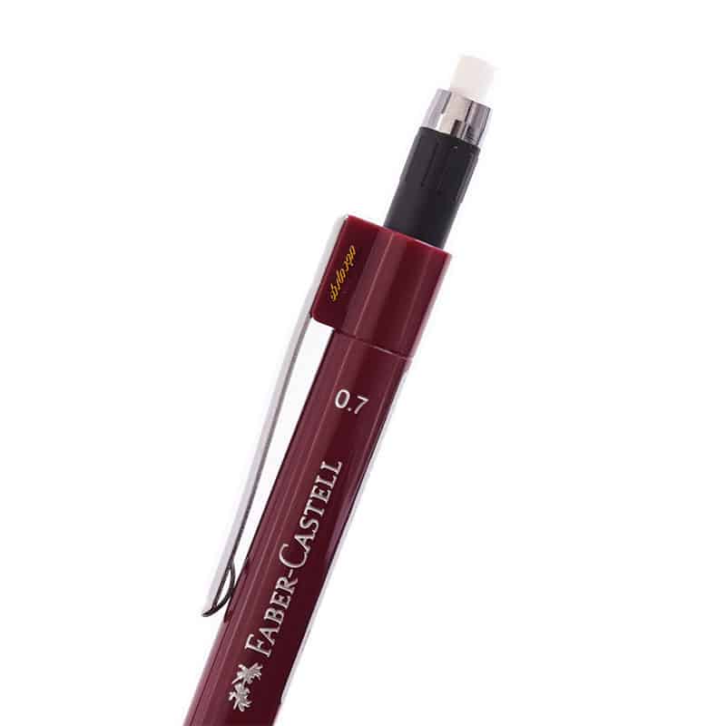 اتود 0.7 زرشکی گریپ فابرکاستل (1)