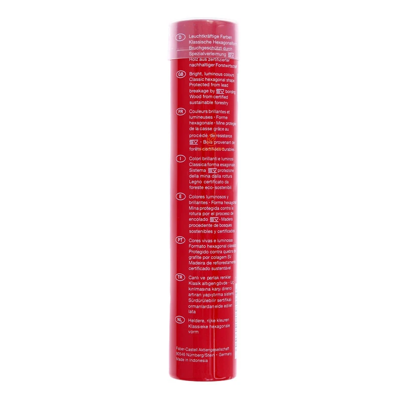 مداد رنگی 12 رنگ استوانه ای کلاسیک فابرکاستل FABERCASTELL (3)
