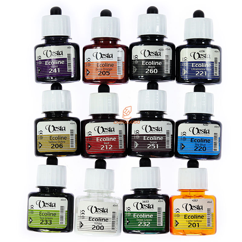 اکولین 12 رنگ وستا (7)