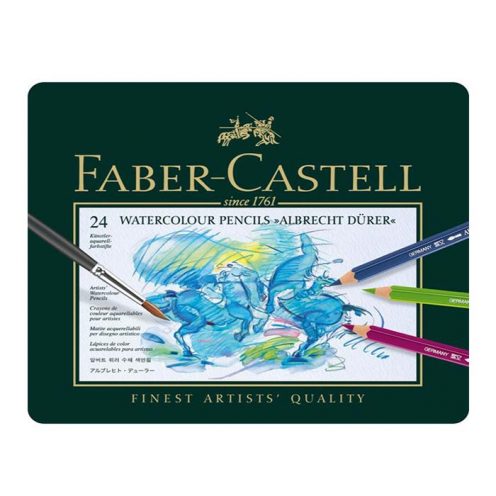 مداد آبرنگی 24 رنگ آلبرشت دورر فابرکاستل