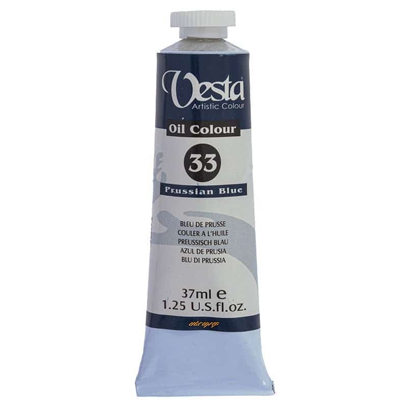 رنگ روغن 37 میل وستا آبی پروسین 33