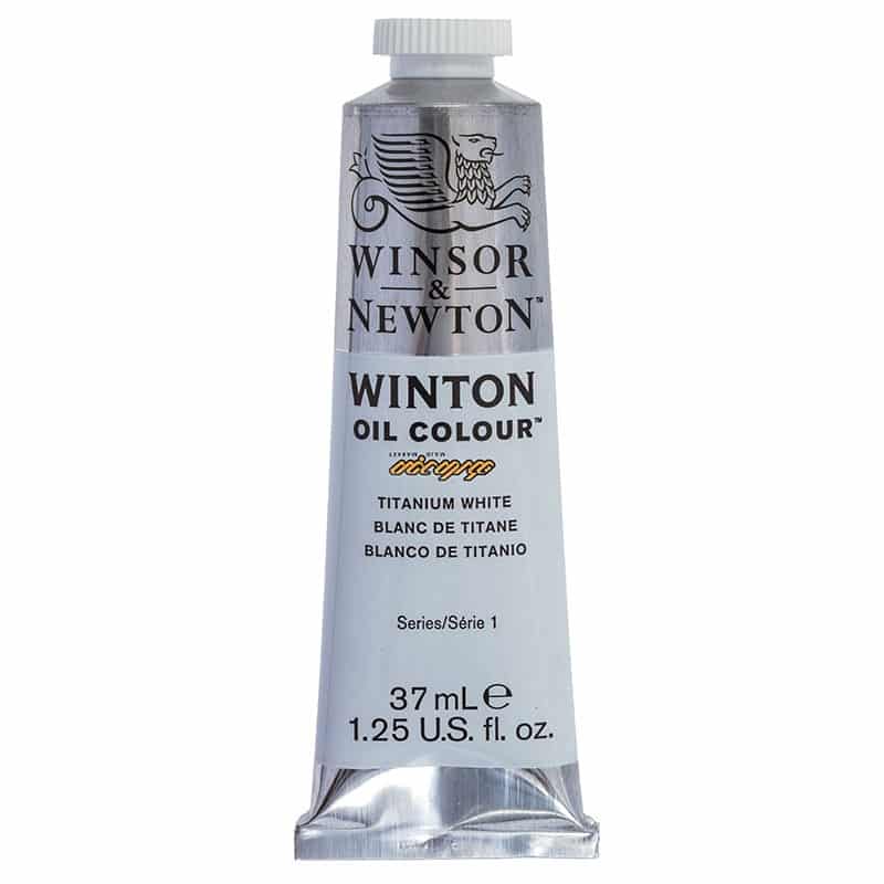 رنگ روغن تک رنگ 37 میل وینزور (Winsor&Winton)TITANIUM WHITE