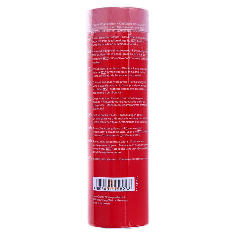 مداد رنگی 36 رنگ کلاسیک استوانه ای فابر کاستل FABERCASTELL (2)