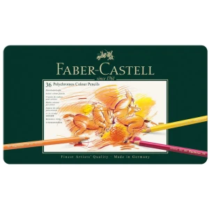 مداد رنگی 36 رنگ پلی کروموس فابرکاستل FABERCASTELL