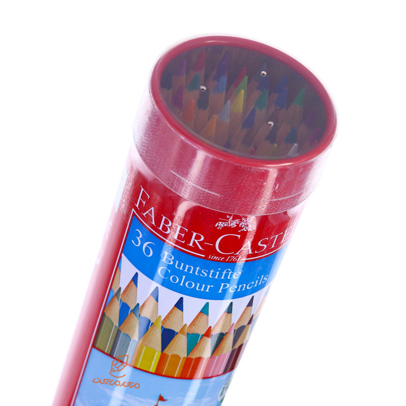 مداد رنگی 36 رنگ کلاسیک استوانه ای فابر کاستل FABERCASTELL (3)