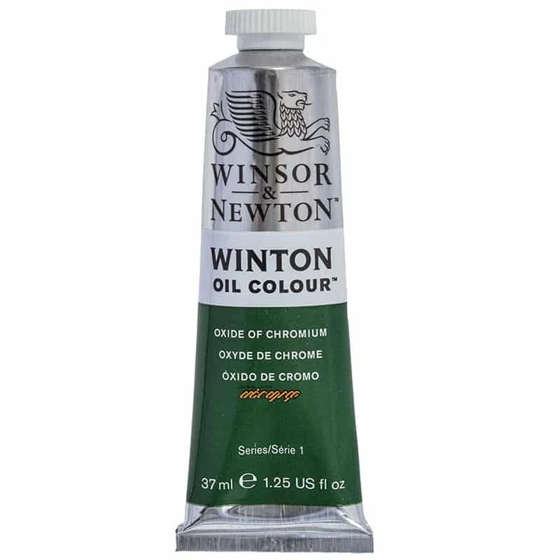 رنگ روغن تک رنگ 37 میل وینزور (Winsor&Winton)OXID OF CHOROMIUM
