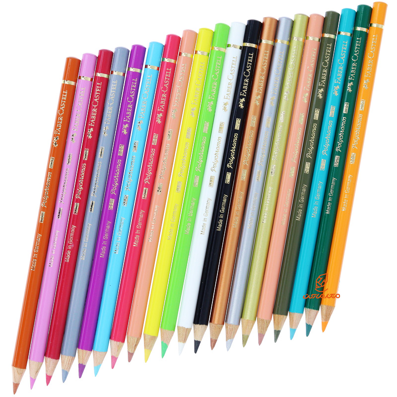 مداد رنگی پلی کروم تک رنگ فابر کاستل FABERCASTELL