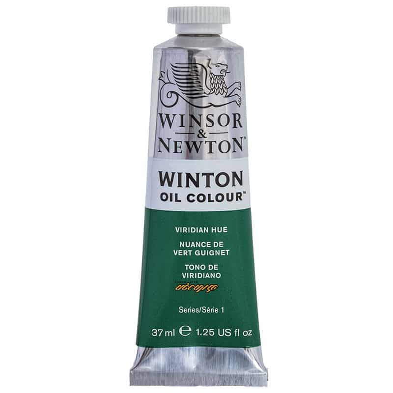 رنگ روغن تک رنگ 37 میل وینزور (Winsor&Winton)VIRIDIAN HUE