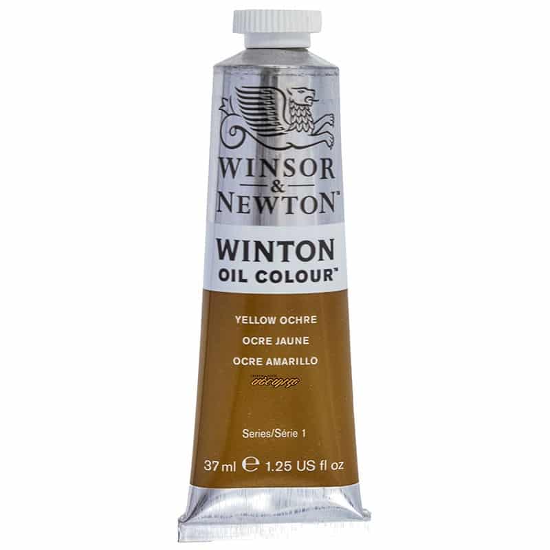 رنگ روغن تک رنگ 37 میل وینزور (Winsor&Winton)YELLOW OCHRE