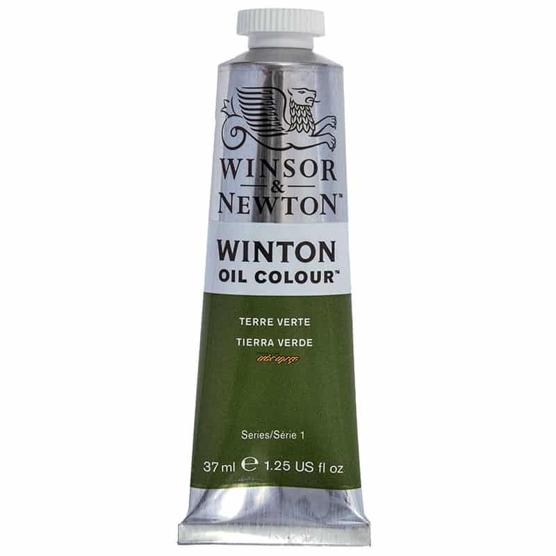رنگ روغن تک رنگ 37 میل وینزور (Winsor&Winton)TERRE VERTE
