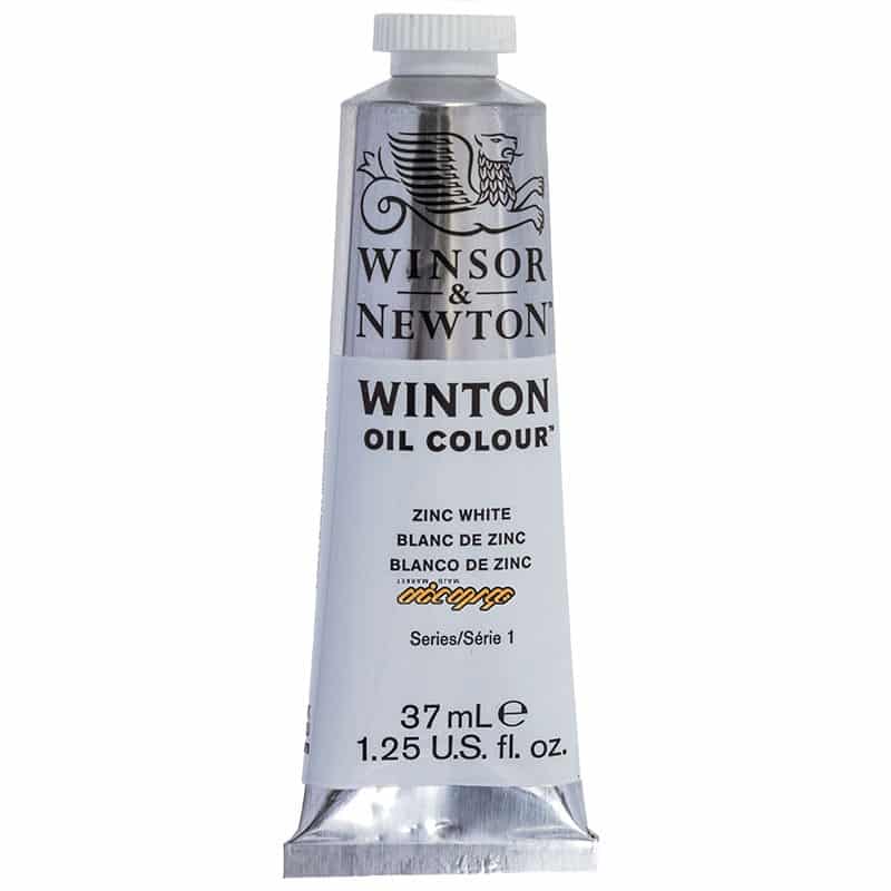 رنگ روغن تک رنگ 37 میل وینزور (Winsor&Winton)ZINC WHITE