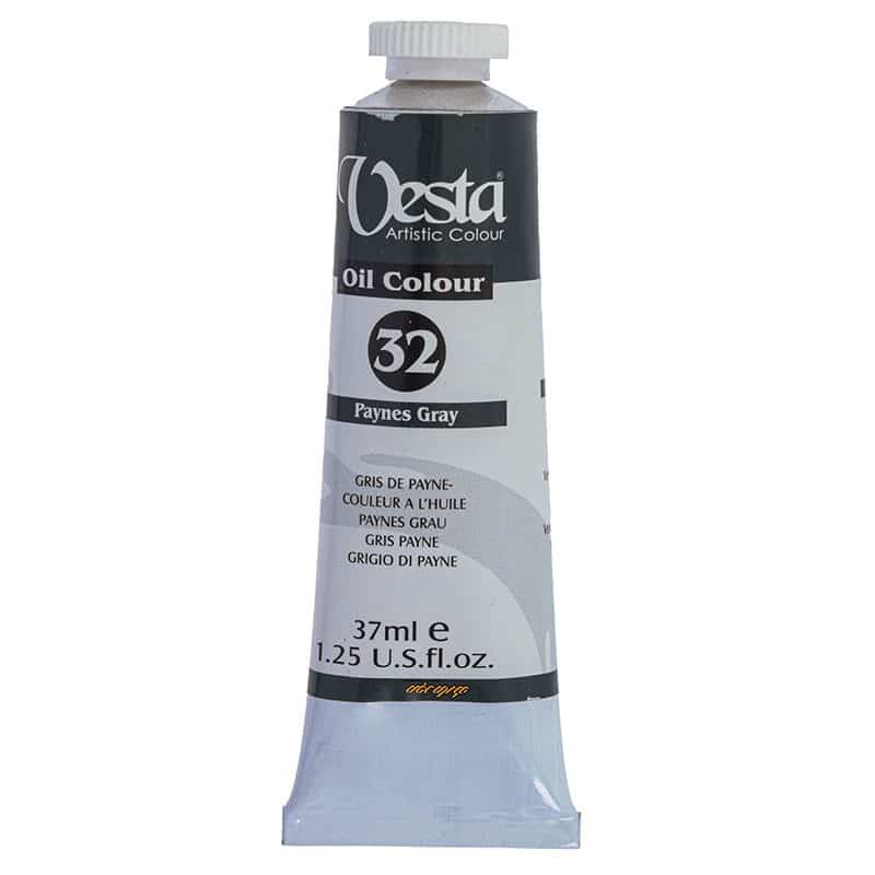 رنگ روغن 37 میل وستا خاکستری 32