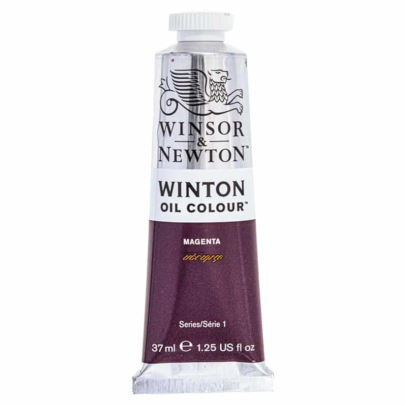 رنگ روغن تک رنگ 37 میل وینزور (Winsor&Winton)MAGENTA