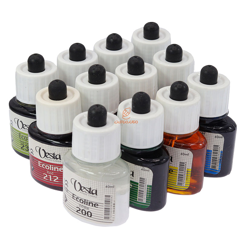 اکولین 12 رنگ وستا (1)