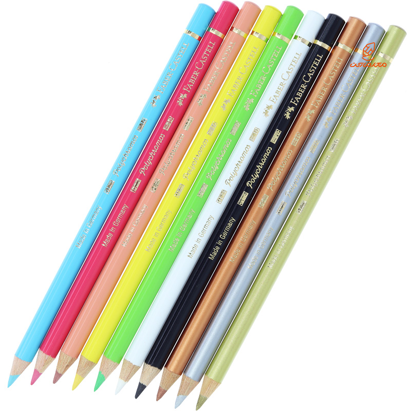 مداد رنگی پلی کروم تک رنگ فابر کاستل FABERCASTELL (2)