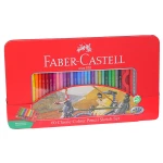 مداد رنگی 60 رنگ کلاسیک جعبه فلزی فابرکاستل FABERCASTELL (2)