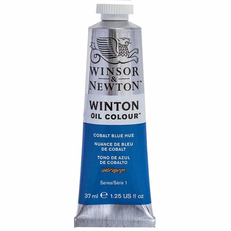 رنگ روغن تک رنگ 37 میل وینزور (Winsor&Winton)COBALT BLUE HUE