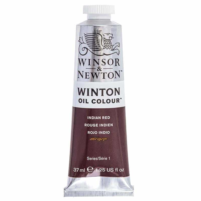 رنگ روغن تک رنگ 37 میل وینزور (Winsor&Winton)INDIAN RED