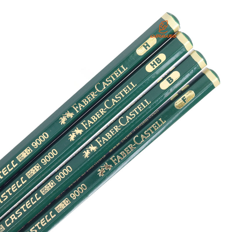 مداد طراحی کاستل بدنه سبز 9000 فابر کاستل FABERCASTELL (3)