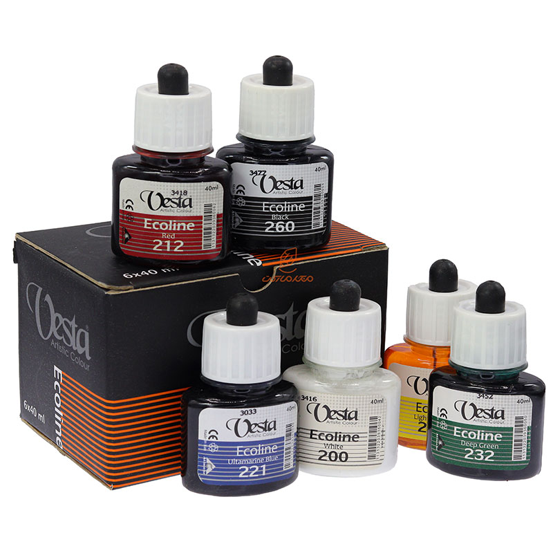 اکولین 6 رنگ وستا