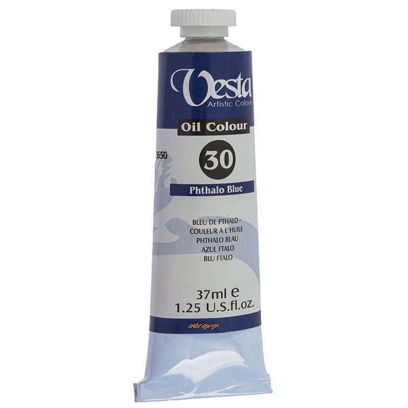 رنگ روغن 37 میل وستا آبی فتالو 30