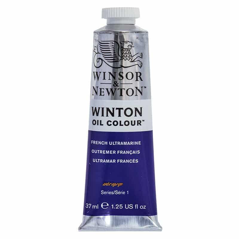 رنگ روغن تک رنگ 37 میل وینزور (Winsor&Winton)FRENCH ULTRAMARINE