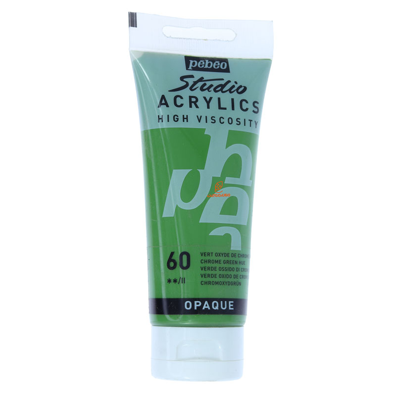 رنگ اکریلیک تک رنگ پ ب او 100میل 60