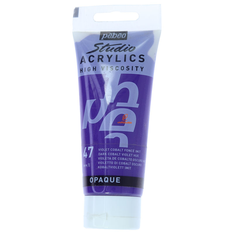 رنگ اکریلیک تک رنگ پ ب او 100میل 47