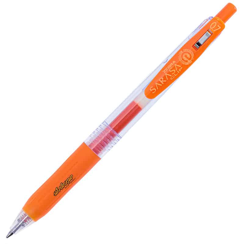 روان نویس نارنجی پررنگ زبرا ساراسا (SARASA)