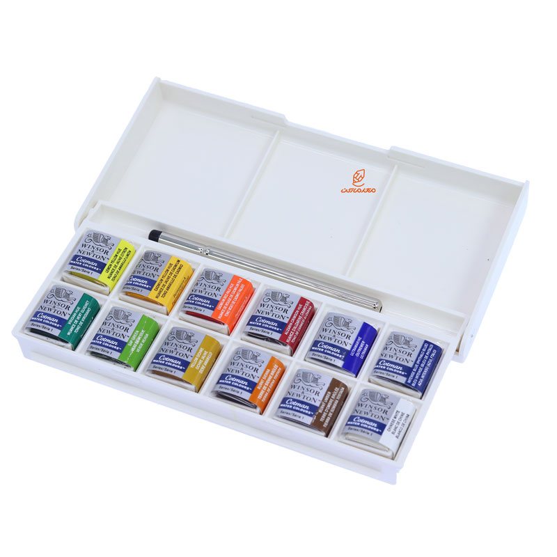 آبرنگ 12 رنگ کاتمن وینزور (5)