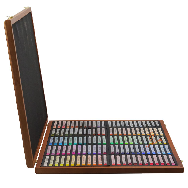 گچ پاستل 120 رنگ آرتیست جعبه چوبی مانگیو گالری (7)
