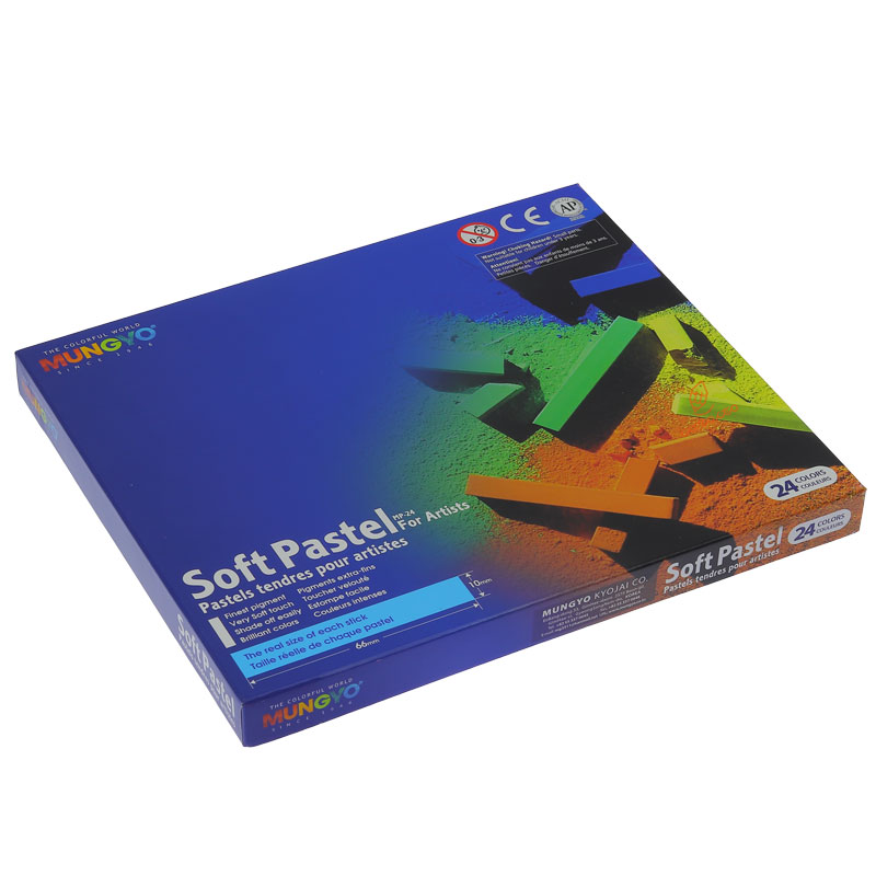 گچ پاستل سافت 24 رنگ مانگیو (4)