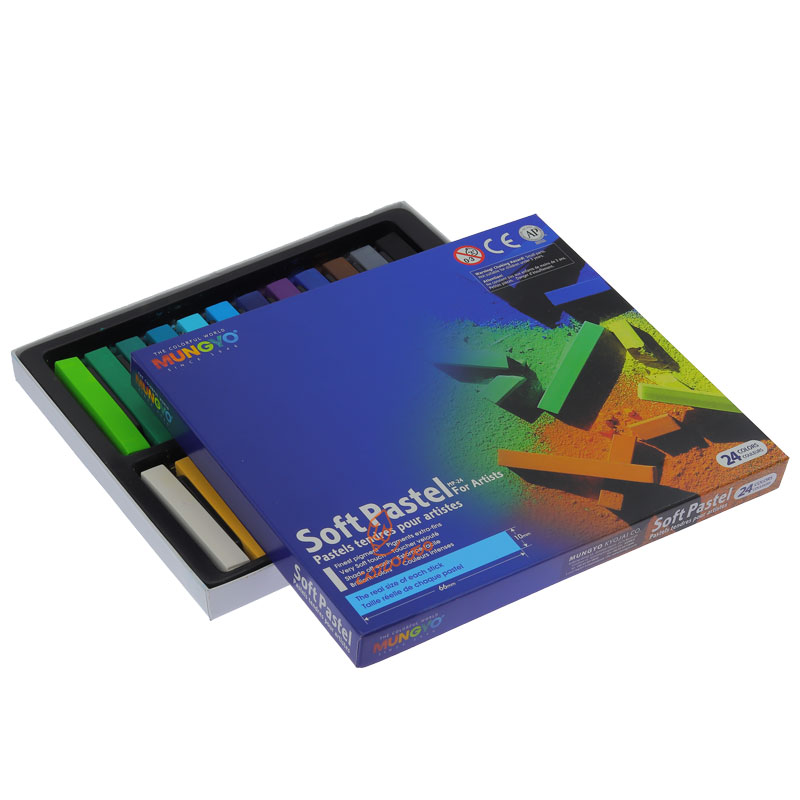 گچ پاستل سافت 24 رنگ مانگیو (6)