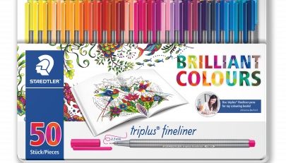 روان نویس نوک نمدی 50 رنگ استدلر