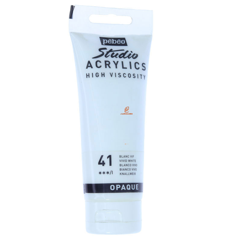 رنگ اکریلیک تک رنگ پ ب او 100میل 41