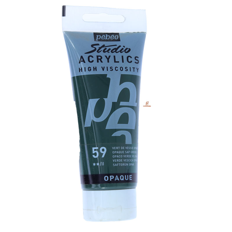 رنگ اکریلیک تک رنگ پ ب او 100میل 59