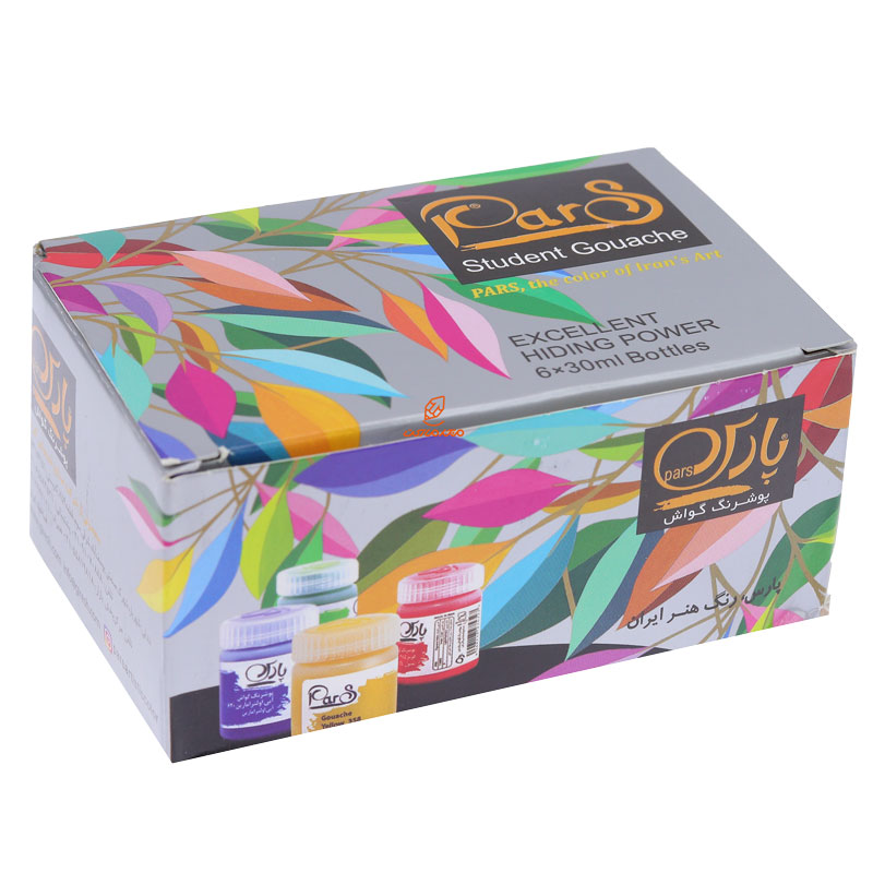 گواش 6 رنگ پارس