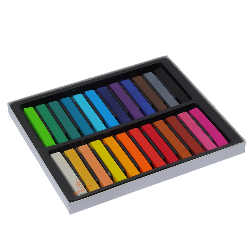 گچ پاستل سافت 24 رنگ مانگیو (5)