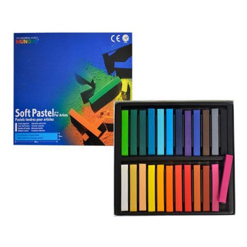 گچ پاستل سافت 24 رنگ مانگیو