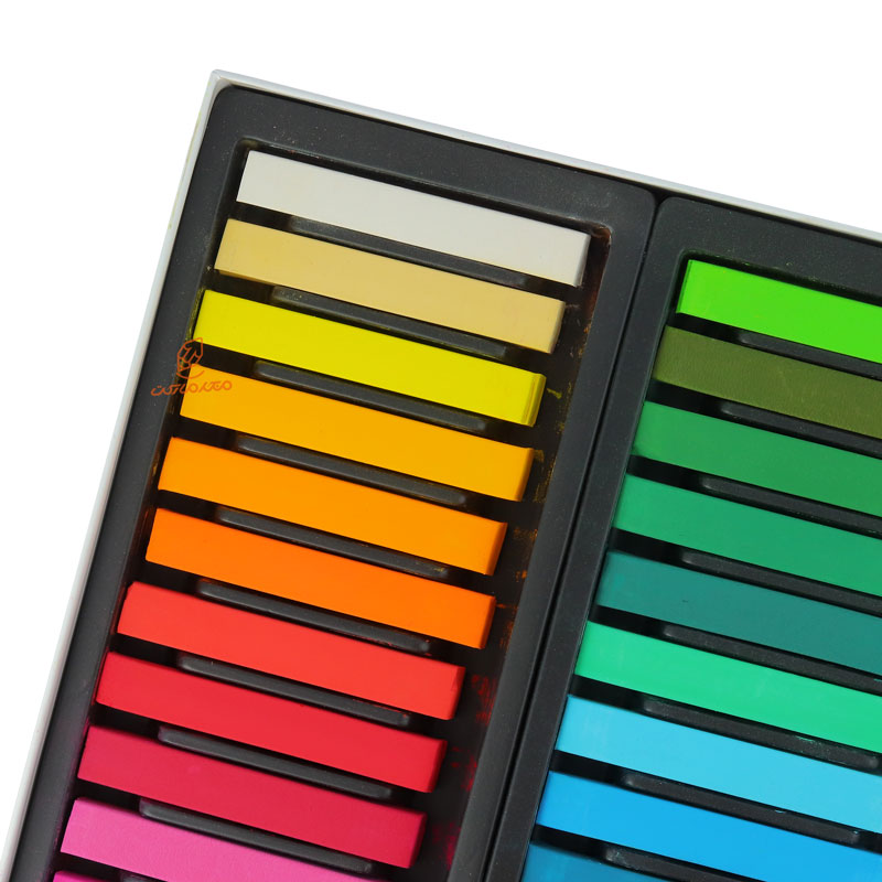 گچ پاستل سافت 36 رنگ مانگیو (7)