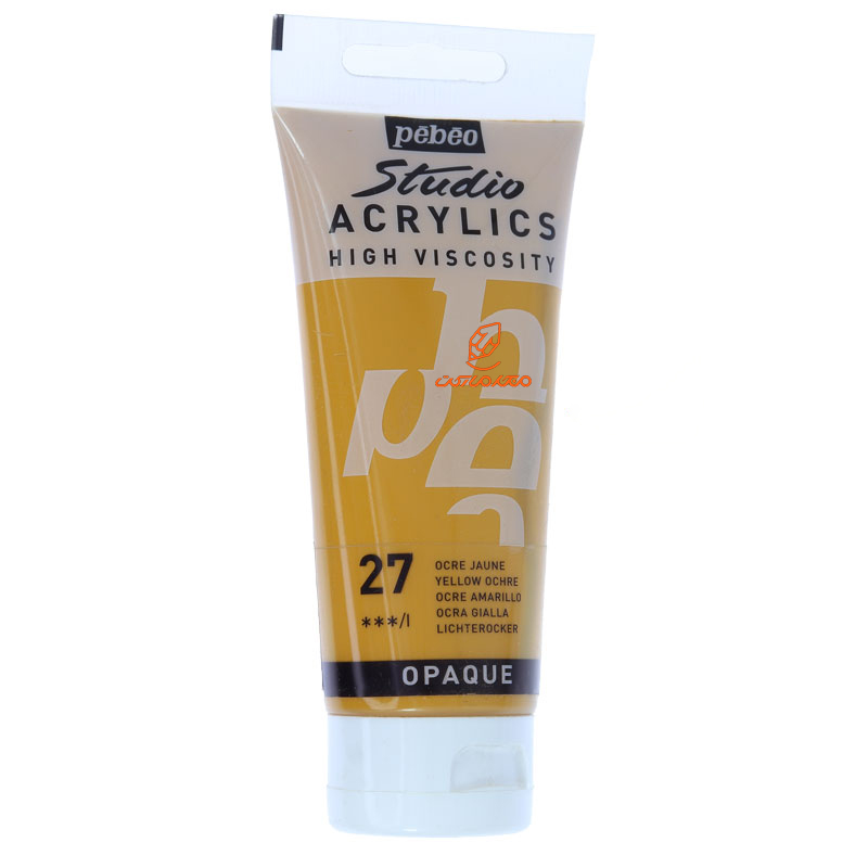 رنگ اکریلیک تک رنگ پ ب او 100میل 27