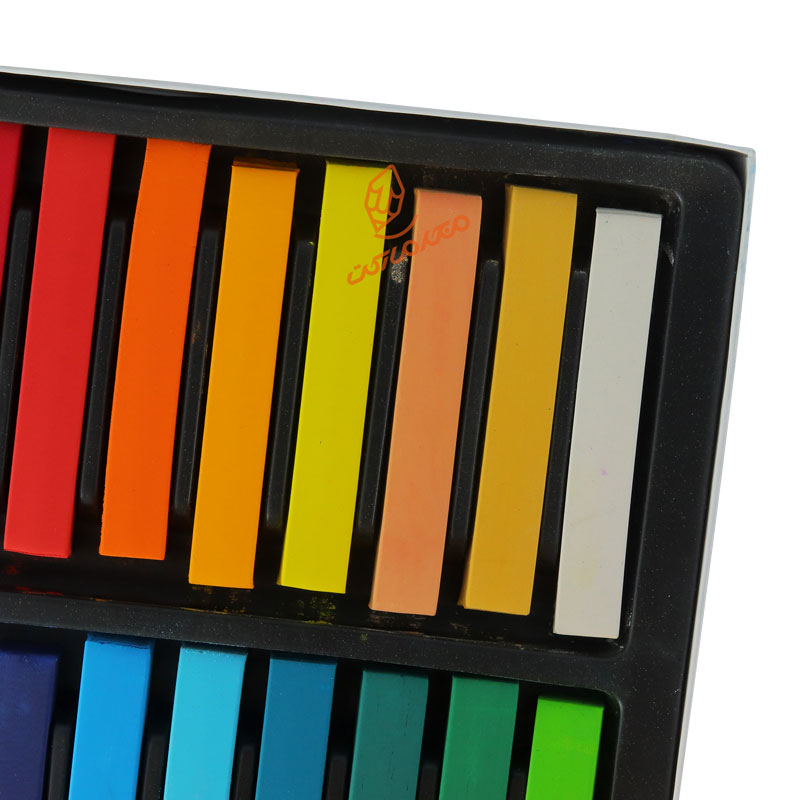 گچ پاستل سافت 24 رنگ مانگیو (3)