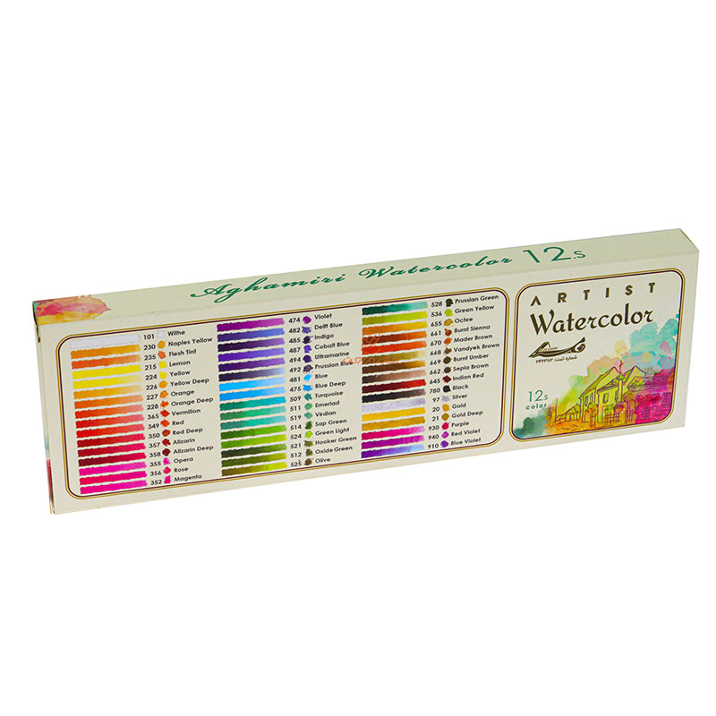 آبرنگ 12 رنگ آقامیری (1)