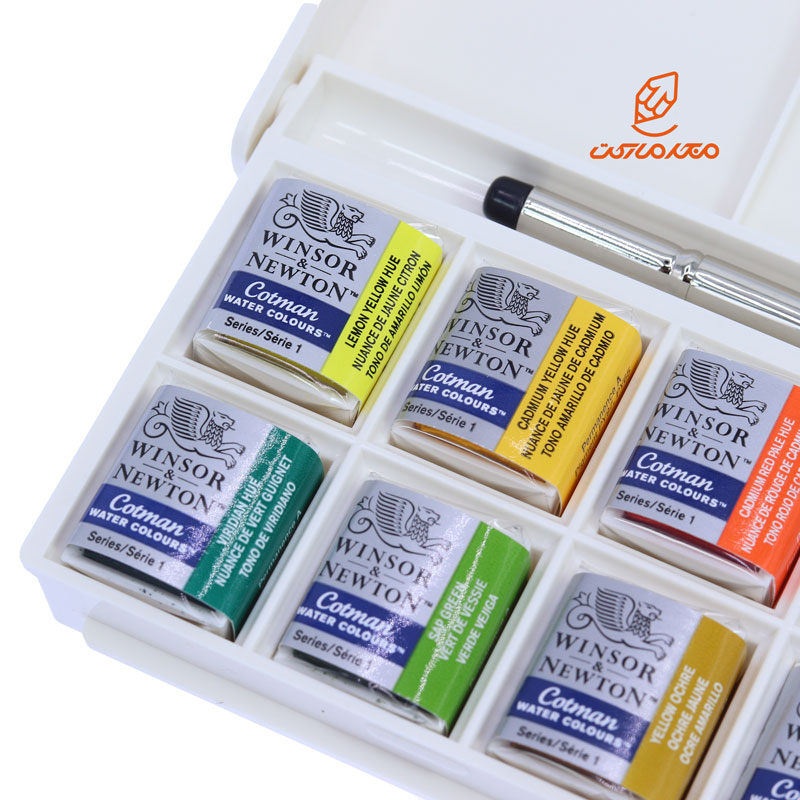 آبرنگ 12 رنگ کاتمن وینزور (6)