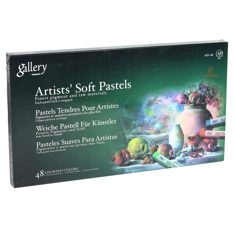 گچ پاستل آرتیست 48 رنگ مانگیو گالری (2)