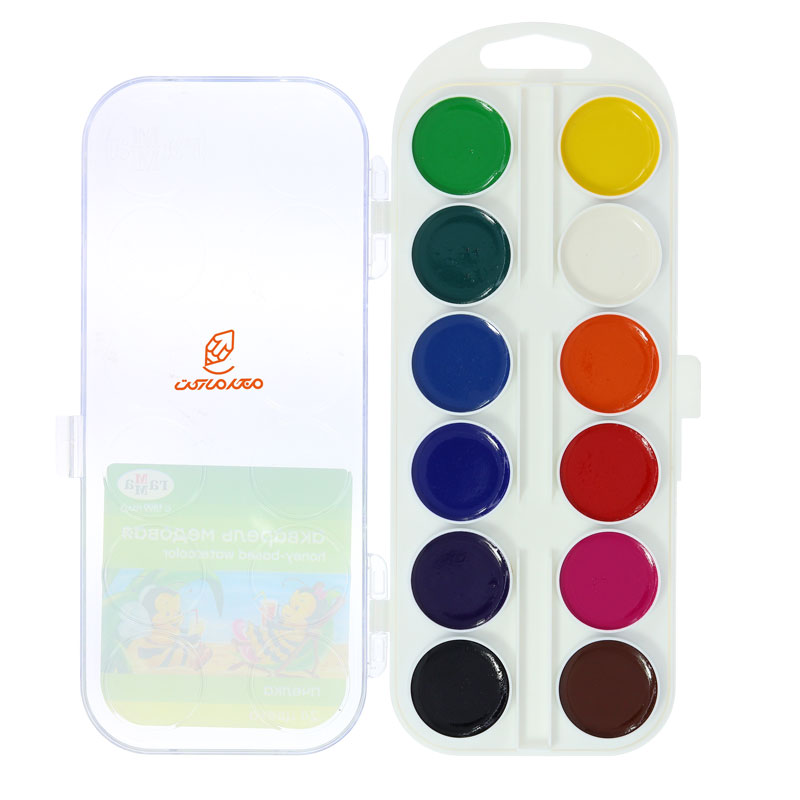 آبرنگ 24 رنگ جعبه طلقی راما (3)