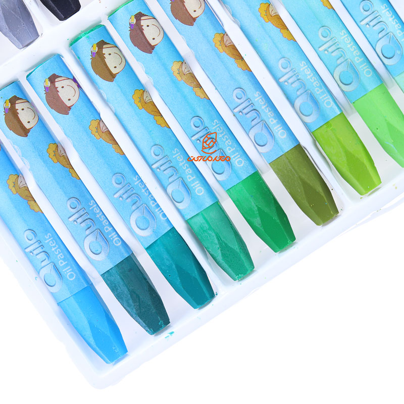 پاستل 36 رنگ جعبه مقوایی کویلو (1)