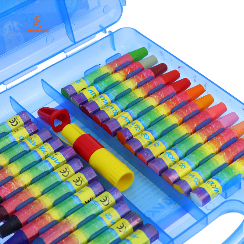 پاستل روغنی 24 رنگ طلقی 2031 آبی آریا (5)