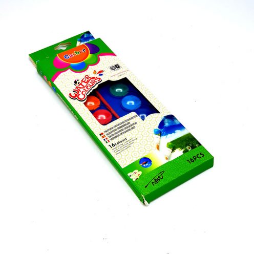 آبرنگ 16 رنگ کاسپر